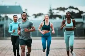 Achieving the Perfect Tone: How Often Should You Exercise for Results? 3 image of man and 3 women doing cardio exercise Harefield to help tone and remove fat from the body.